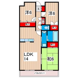 常豊共同ビルの物件間取画像